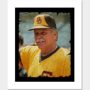 Dick Williams Legend in San Diego Padres Posters and Art